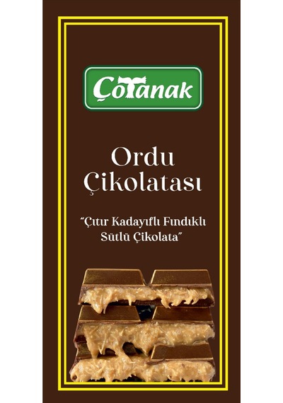 Çotanak Ordu Çikolatası 100 Gr-109