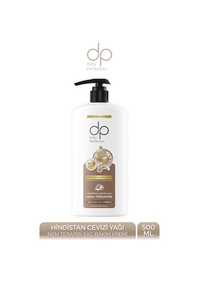 Dp Daily Perfection Saç Kremi Organik Hindistan Cevizi Yağı 500 ML