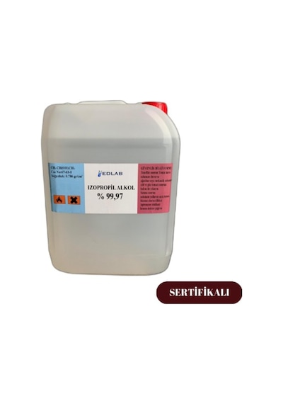 Edlab Izopropil Alkol %99.97 5 L Edlab Izopropil Alkol %99.97 5 L