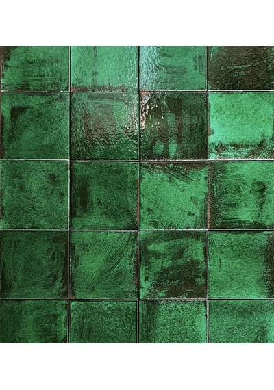 Art Mosaic Moss 10x10 El Yapımı Terracotta Seramik