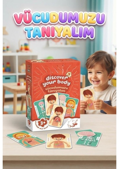 Vücudumuzu Tanıyalım Eğlenceli Ve Eğitici Vücut Anatomisi Eğitim Seti