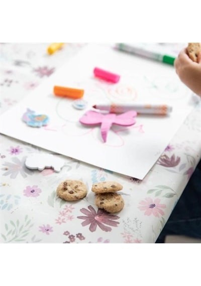 Bumkins Splat Mat / Çok Amaçlı Örtü - Floral