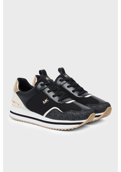 Michael Kors Logolu Sneaker Ayakkabı 43t6rnfs1d001 Bayan Ayakkabı 43t6rnfs1d 001 Siyah