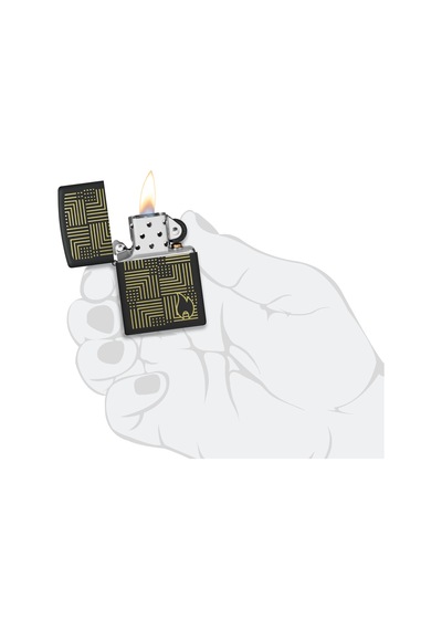 Zippo 218 Fancy Zippo Design Çakmak Çok Renkli