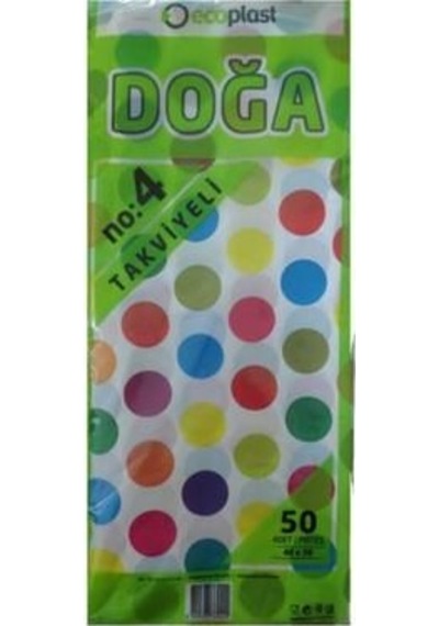 4 No 40X50 Desenlı 50 Lı Pk Takviyeli Poşet Ürün Desenleri Farklı
