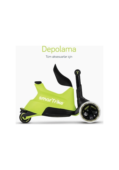 Smartrike Xtend Büyüyebilen Ride On Scooter 12 Ay - 12 Yaş Yeşil