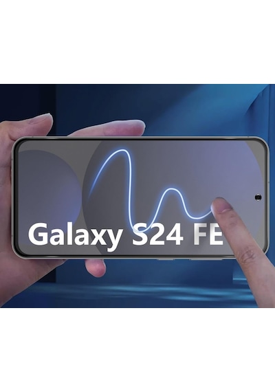 Samsung S24 Fe Uyumlu Samsung Galaxy S24 Fe Mat Ekran Koruyucu Mat Ekran Koruyucu Nano Tam Kaplar