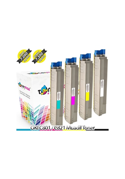 Oki C801 / C821 Uyumlu Toner - A Plus