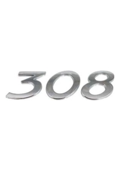 Peugeut 308 Bagaj Yazısı