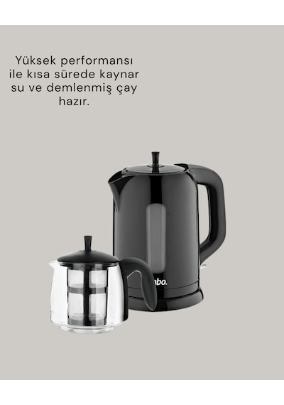 Susuz Çalışma Emniyetli Sinbo Elektrikli Çay Makinesi - Lisinya