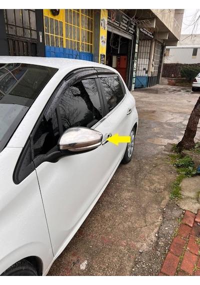 Peugeot 2008 Krom Ayna Kapağı 2 parça 2013-2018 arası P.Çelik