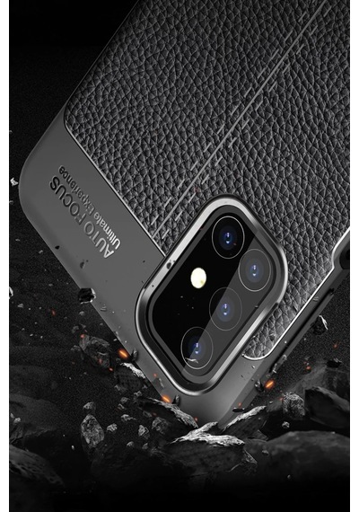 Samsung Uyumlu Galaxy M31s Uyumlu Kılıf Auto Focus Kapak - Kırmızı