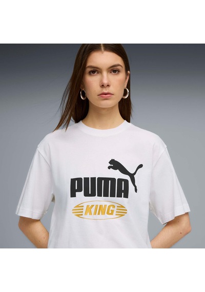 Future.puma.archıve Kıng Unısex Geniş Kesim Tişört 634406 02 Beyaz