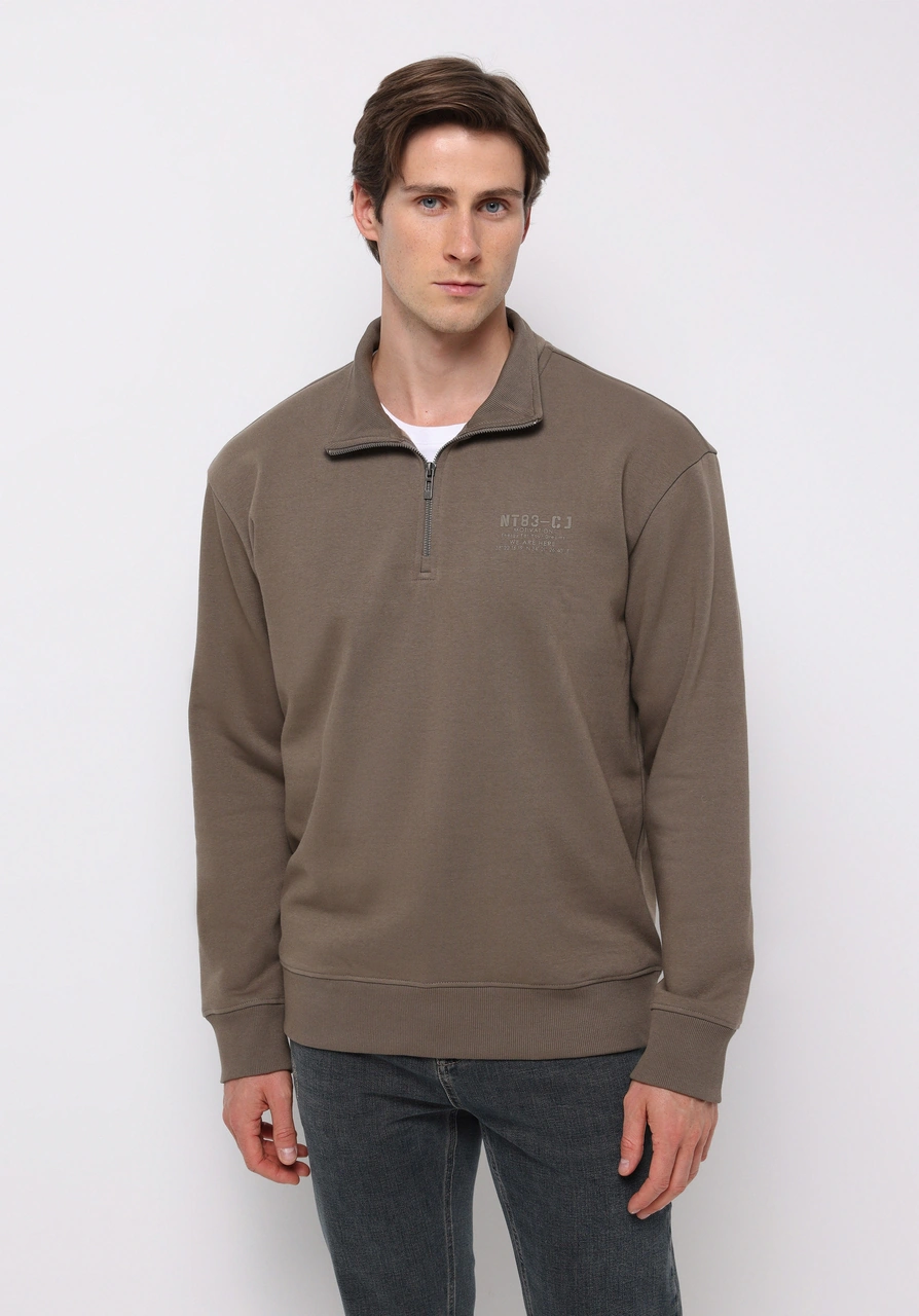 Colin's Colins Comfort Fit Erkek Gri Sweatshirt Cl1077098 Q1.v2 Tpe Gri Colin's Colins Comfort Fit Erkek Gri Sweatshirt Cl1077098 Q1.v2 Tpe Gri