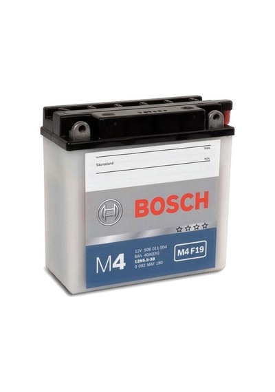 Bosch 5.5 Ah M4f19 12n5.5-3b Motosiklet Aküsü