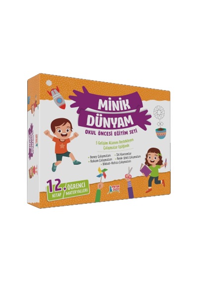 Minik Ada Yayınları Minik Dünyam Okul Öncesi Eğitim Seti