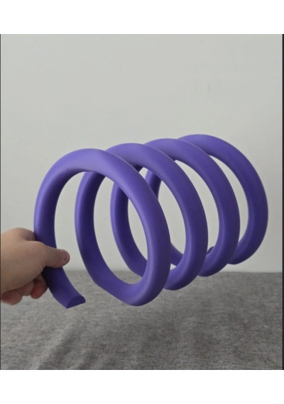 Şık Danimarka Pastel Renkli Sarmal Kitaplık Retro Spiral Stand