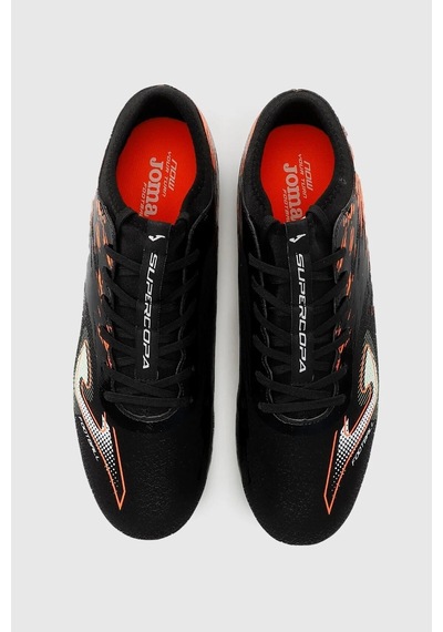 Joma Supercopa 2301 Sups2301fg Black Coral Fırm Ground Siyah/turuncu Erkek Krampon