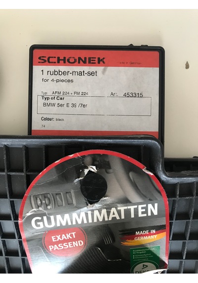 Bmw E38 E39 Schonek Paspas 453315 Siyah  Germany -