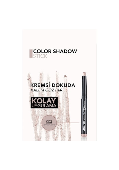 Flormar Color Shadow Asansörlü Kalem Far 003 Perfect Lights