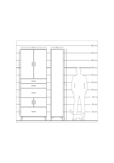 Arges Dolap 4 Raflı 4 Çekmeceli 4 Kapaklı 88x30x243 Aytaşı-ay... Aytaşı Arges Dolap 4 Raflı 4 Çekmeceli 4 Kapaklı 88x30x243 Aytaşı-ay... Aytaşı