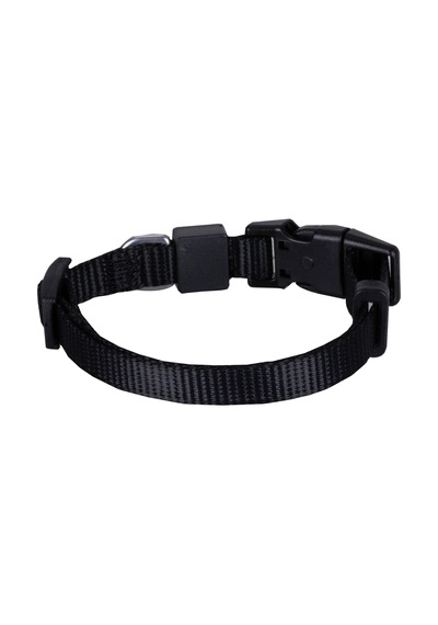 Swissplus Urban Paws Köpek Tasması Noir Black Ayarlanabilir, Dayanıklı, Hafif-10mm Siyah