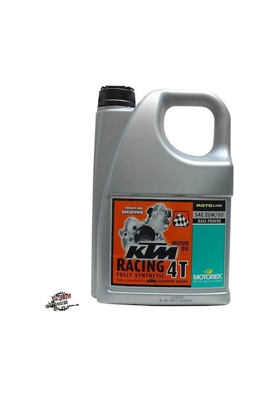 Motorex Ktm Racing 4t Sae 20W60 Yağ 4lt