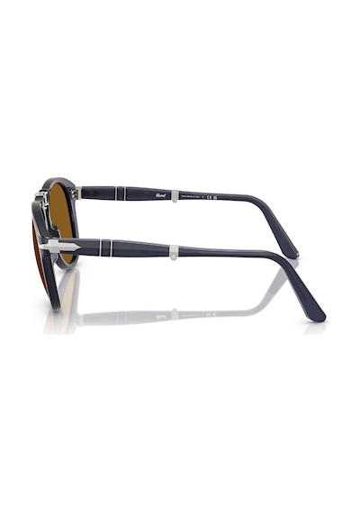Persol Po 0714 121733 54 Erkek Pilot Mavi Katlanabilir Kemik Güneş Gözlüğü Mavi