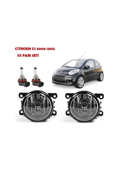 Citroen C1 2005-2012 Sis Farı Seti 8200074008