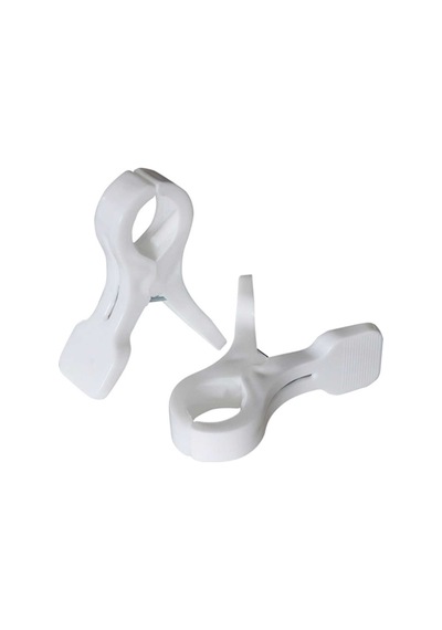 1 Adet Büyük Havlu Mandalı Beyaz Plaj Mandalı Plaj Havlusu Mandalı 12 Cm 12 Tr Diğer