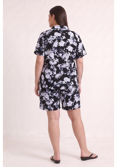Myline Ev Rahatlığı Pijama Takımı Siyah