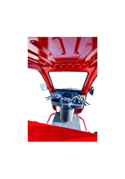 Rebat Motor Su68000 1500w Kabinli Brandalı Elektrikli Motosiklet 2025 Kırmızı