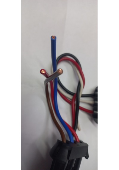 3'lü Kalın Kablolu 2,4mm Soket Takımı Dişi / Erkek 2 Adet
