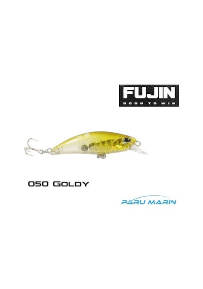 Fujin Ziggy 50Mm Lrf Maket Balık 050 Goldy