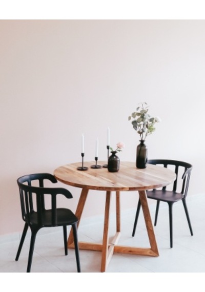 Yuvarlak CEVİZ Yemek Masası, Modern CEVİZ  MASA , Toplantı Masası