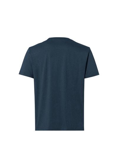 Vaude Cyclist V Bisiklet Yaka Erkek T-shirt 42125 Dark Sea/blue