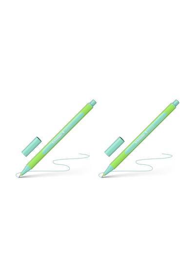 Fineliner Line-up Pastel Kalem, 0,4 Mm, Turkuaz 2li Paket