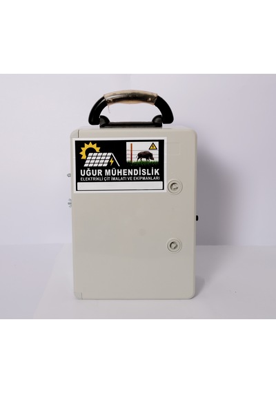 Elektrikli Çit 24ah-set7 Domuz Kovucu Cihazı 50 Watt Paneli 1000