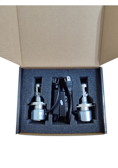 Vr Pro H4 Slim Mercekli Led Xenon 16000 Lümen 40w