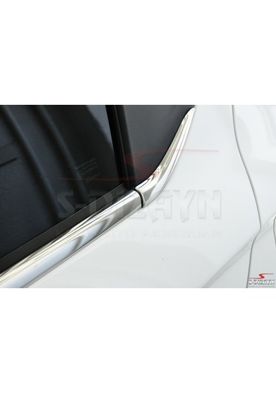 S-Dizayn  Peugeot 301 Krom Cam Çıtası 6 Prç. 2012 Üzeri