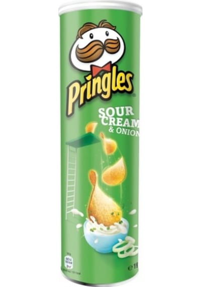 Pringles Sour Cream & Onion Cips 165 G