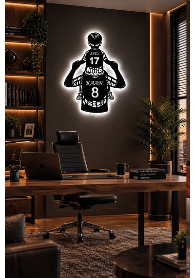 Led Işıklı Kişiye Özel Baba Oğul Futbol Temalı Duvar Dekoru İsim Ve Numara Baskılı Tablo Babalar Günü Hediyesi Beyaz - 929443128 Led Işıklı Kişiye Özel Baba Oğul Futbol Temalı Duvar Dekoru İsim Ve Numara Baskılı Tablo Babalar Günü Hediyesi Beyaz - 929443128
