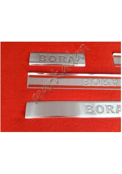 Markadan Vw Bora Krom Kapı Eşiği 1998-2004 4 Parça Paslanmaz Çeli N11.5180