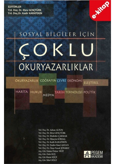 Sosyal Bilgiler İçin Çoklu Okuryazarlıklar E-kitap