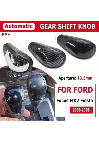 Tongdashop Ford Focus Mk2 Fiesta 2005-2008 Otomatik Vites Siyah Vites Topuzu