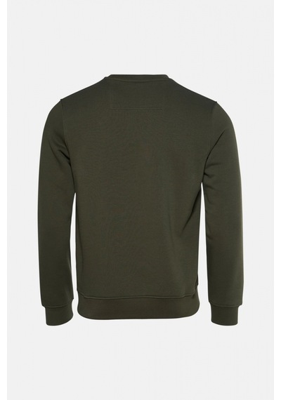 Guess Fleece Erkek Yeşil Sweatshirt M5bq08k9z21-a81u Yeşil
