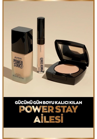 Power Stay 24 Saat Mat Fondöten, 30 Ml, Light Caramel Çok Renkli