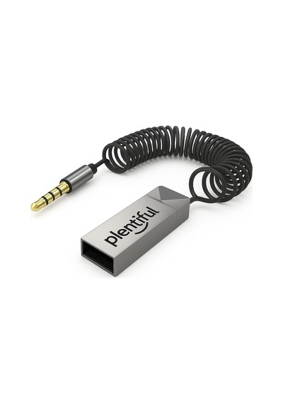 Plentiful Bluetooth Adaptör Araba Ve Araç Usb Ve 3.5mm Aux