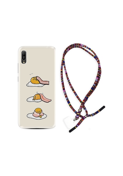 Huawei Y6 2019 Kılıf Rasta Boyun Askılı Sweety Egg 1322