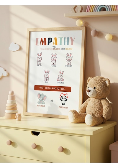 Empathy Dijital Baskı Poster V3 Çerçevesiz
